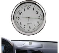 Senior-Car Dashboard Clock, Truck Temperature Gauge, Boat Humidity Monitor, Analog Display Compact Design Small Size Truck Rv Boat, 1 Pièce[L2759]