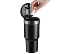 Senior-Car Trash Can, Leak-Proof Trash Bin, Auto Waste Container, Car Waste Bin With Lid, Front Seat Trash Can, Portable Car Garbage Can, Car Accessory Trash Holde For Front Back Seat Accessories[L111