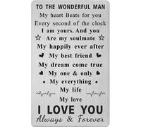 Senior-Carte Portefeuille « I Love You » Pour Lui ¿ Cadeaux Romantiques Pour Homme ¿ Cadeau D'anniversaire De Mariage Pour Homme[L1673]