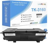Senior-Cartouche De Toner Noir Compatible Kyocera Tk3160 Tk-3160 Avec Puce Pour Imprimante Laser Kyocera Ecosys P3145Dn M3145Dn M3145Idn M3645Dn M3645Idn P3045Dn P3050Dn P3055Dn P3060Dn[L1055]