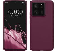 Senior-Case Compatible With Xiaomi 13t / 13t Pro Case - Soft Silicone Protective Phone Case - Burgundy Purple[L1223]