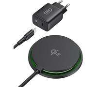 Senior-Chargeur Induction Iphone, 15w Chargeur Rapide Certifié Qi2 Compatible Magsafe, Chargeur Sans Fil Pour Iphone 16 Pro 15 14 13 12 Plus, Avec Câble Usb-C Et Adaptateur Inclus[L640]