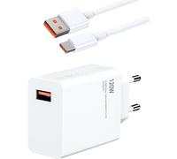 Senior-Chargeur Rapide 120w Usb C Avec Câble 1m Pour Xiaomi 14, 13, 12 Pro, 12s Lite, Note 14, 13, 12, 11 Plus, Black Shark 3, 4, 5, Poco F6 Pro, X5, X4 Gt, Mi Pad 5, Turbo Chargeur 6a, Adap[L2041]