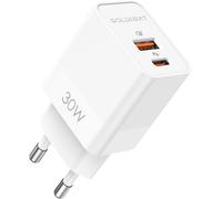 Senior-Chargeur Usb C 30w Pd&qc 3.0 Pr Usb C Bloc Chargeur Rapide Iphone Pps 25w Adaptateur Secteur Pour Iphone 16/15 Pro /14/13, Google Pixel 9/8 Pro/7 Pro/7a/6, Samsung S24/S23, Ipad Pro[L1053]