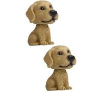 Senior-Chien Résine Nodding Grand Accessoire De Voiture - Décoration Intérieure Portable Pour Chambre Et Salon - Adorable Figurine Animalière[L2363]