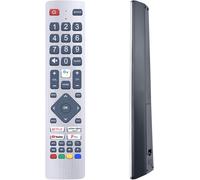 Senior-Compatible With Sharp Technika Smart Tv Shwrmc0134 Shw/Rmc/0134 Dr-0284-1 Replacement Voice Remote Control Compatible With 32Bi5Ka 50Bn3Ka 4T-C50Bl2If2Ab 4T-C50Bl2Kf2Ab Tef/Rmc/0015[L2027]