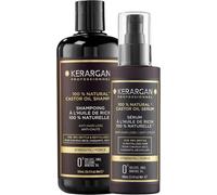 Senior-- Duo Anti-Chute Shampoing Et Sérum À L'huile De Ricin Pour Cheveux Secs, Cassants Et Dévitalisés - Fortifie Et Favor La Croissance - Sans Sulfate, Paraben Et Silicone - 500ml + 100ml[L556]