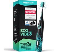Senior-Eco Vibe 3 À Dents Sonique, Électrique, Avec Batterie De 6 Semaines, À Ultrasons, Vainqueur Du Test 2024, 100 Jours, Noir/Menthe[L218]