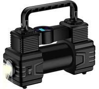 Senior-Electric Tire Inflator, Portable Air Pump, Car Accessories Inflator, Digital Air Pump With 12v Compatibility For Car Accessories Vehicles And Cycles (Black)[L1157]