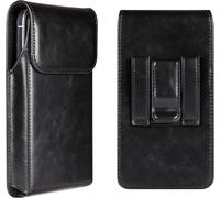 Senior-Étui De Ceinture Pochette Téléphone Portable Holster, Sacoche Telephone Homme Compatible Pour Iphone 16 15 Pro Samsung Galaxy A14 A16 A05S M35 S24 Ultra Blackview Wave 8C 6C - Noir[L1631]