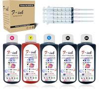 Senior-Fink Lot De 5 Flacons D'Encre De Qualité Supérieure Compatible Avec Les Cartouches 301 302 304 62Xl 364 920 950 932 655 934 903[L908]