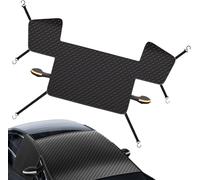 Senior-Heavy-Duty Car Windshield Snow Cover With Frost Wiper And Side Protectors Wind-Proof For Comprehensive Protection Against Snow, Ice, And Uv Rays[L2915]