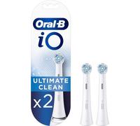 Senior-Io Ultimate Clean, Embout, Pack De 2 Ttes De Rechange, Pour À Dents Électrique Jusquà 100 % Délimination De La Plaque Dentaire, Blanc[L101]