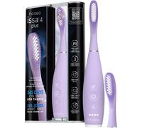 Senior-Issa 4 Plus À Dents Électrique Sonique - Kit Rechargeable 4-En-1 Guidé Par Ia Avec Tête Hybride Silicone Et Polymère Extra, Poils Souples, Blanchiment, Nettoyage Ultra-Hygiénique-Lava[L276] Bla