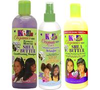 Senior-Kids Organic - Lot De 3 Soins Capillaires Pour Enfant - Shampoing Soin Ultimate Moisture Au Beurre De Karité/Après-Shampoing Démêlant 2 En 1/Lotion Capillaire Hydrante Et Démêlante[L951]