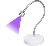 Senior-Lampe Uv Sèche Ongles, Led Usb 3w Uv,Lumière Pourpre Ultraviolette De Colle, Pour Uv Gel Colles Vernis À Ongles En Gel, Mini Lampes De Séchage Pour Le Durcissement De La Résine(1000ma[L356]