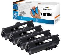Senior-Lot De 4 Cartouches Imprimante Toners Compatibles Avec Kyocera Tk1150 Tk-1150 Noir Pour Ecosys M2135Dn M2635Dn M2635Dnw M2735Dw P2235D P2235Dn P2235Dw P2200 P2230 Séries[L1260]