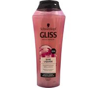 Senior-Lot De 6 Shampoings Gliss Liquid Silk - 6 X 250 Ml - Shampooing Brillant Pour Cheveux Cassants Et Ternes[L1281]