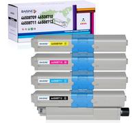Senior-Mc363 C332 Cartouches De Toner Compatibles Pour Toner Oki C332Dn Mc363Dn C332Dnw Mc363Dnw Mc363Dnw (Noir, 3500 Pages, Cmy-3000 Pages)[L868]