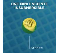 Senior-Mino X - Haut-Parleur Bluetooth Portable Ipx7 Flottant Et Résistant À L'Eau - 3W - Orange[L315]