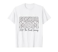 Senior Mom 2027 La dernière Manche de Baseball T-Shirt