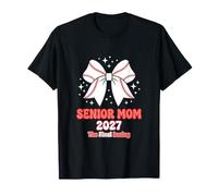 Senior Mom 2027 La dernière Manche de la soirée Senior de Baseball T-Shirt