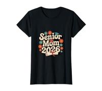 Senior Mom Class of 2026 Fleurs de Remise de diplôme Vintage T-Shirt