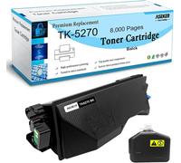 Senior-Noir Compatible Cartouche De Toner Tk5270 Tk-5270 Pour Kyocera Ecosys P6230Cdn M6230Cidn M6630Cidn M6230Cidnt Imprimante 12000 Pages Für Tk5270K[L1116]