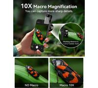 Senior-Objectif Macro Professionnel Pour Smartphone Hd Macro Objectif Smartphone Compatible Avec Iphone, Pixels, Samsung Galaxy, Huawei, Xiaomi Et La Plupart Des Téléphones Mobiles[L1381]