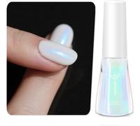 Senior-Pearl Effect Vernis À Ongles - 10 Ml - Blanc Nacré - Brillant - Aurora Glizter - Séchage Rapide - Basé Sur Une Couche De Brillance - Sans Lampe Uv[L154]