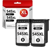 Senior-Pg 545 Xl Replacement Pour Cartouche Canon 545 Xl Pg-545Xl Pg545-Xl Multipack Pour Pixma Ts3350 Mg2550 Ts3150 Mg2555S Ts3450 Mx495 Mg2950 Ip2850 Tr4550 Ts205 Ts305 Ts3151 Ts3351 (2-545-Xl-[L178