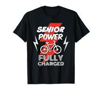 Senior Power Vélo électrique entièrement chargé T-Shirt