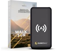 Senior-Powerpack 10 000 Mah Chargeur Sans Fil Batterie Externe De Haute Qualité À 2 Sorties Usb Incluant La Recharge Sans Fil Et Un Câble Usb De Type C Noire[L903]