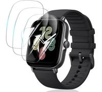 Senior-Protection Écran Pour Amazfit Gts 3/Amazfit Gts 4[3 Pièces],3d Couverture Totale, Bubble Free,Pet Hd Flexible Transparent Protection D'écran Pour Amazfit Gts 3/Amazfit Gts 4 [Non-Verre Tre[L234