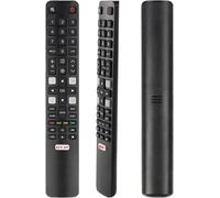 Senior-Rc802N Remote Control Replacement For Tcl Thomson Smart Tv, Compatible With Thomson Tcl Remote Control Arc802N Rc802N Yui1 32Es560 49Uc6406 55C2Us, With Netflix Key, No Adjustment Required[L114
