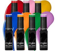 Senior-Set De Vernis À Ongles Liner Gel 7x7ml [Kaleidoscope Kit] Avec Pinceau Pour Nail Art Intégré - Manucure Et Pédicure Uv/Led, U Professionnel Et Domestique - Application Facile Et Durab[L887]