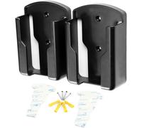 Senior-Set Of 2 Universal Remote Control Holder For Tv And Air Conditioner, For Home Office School Supplies, Black[L798]