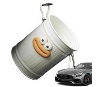 Senior-Small Trash Can, Dangle Car Garbage Wastebasket, Cute Desktop Trash Can, Creative Countertop Garbage Can, Automobile Garbage Container, Car Interior Accessories, Compact Trash Bin, Portabl[L178