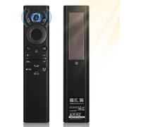 Senior-Solar Voice Remote Control For Samsung Bn59-01385A Compatible With Samsung Frame Smart Tvs, 2021-2024 Neo Qled Crystal 4K 8K Uhd Smart Tvs Series, 4 Hot Keys, Black[L307]