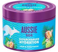 Senior-Sos Supercharged Masque Hydratant Pour Cheveux Et Cuir Chevelu 500 Ml Pour Apa R Le Cuir Chevelu Sec, Hydratation Pour Cheveux Extrêmement Secs, 100 Heures D'hydratation, Formule Végétalie[L131