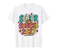 Senior Sunrise 2027 e Remise des diplômes du lycée 2027 T-Shirt