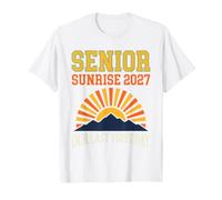 Senior Sunrise 2027 Notre dernier Premier Jour e 2027 T-Shirt