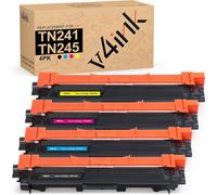 Senior-Tn241 Tn245 Cartouche De Toner Remplacement Compatible Pour Tn-241 Tn-245 Brother Hl-3140Cw Hl-3170Cdw Hl-3150Cdw Mfc-9340Cdw Mfc-9330Cdw Mfc-9140Cdn Mfc-9130Cw Dcp-9020Cdw Dcp-9015Cdw( 4-[L152