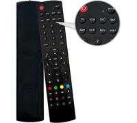 Senior-Universal Remote Control 8 Devices (Tv, Freeview, Blu-Ray, Media Streaming, Ir Gaming, Audio) - Learning Function - Suitable For All Brands[L1247]