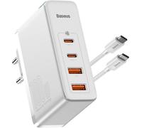 Senior-Usb C Chargeur Rapide 100w 4 Ports, Alimentation Usb C Avec Gan Tech, 2c + 2a Ports Chargeur Rapide Universel Pour Iphone 12 Pro / 12 Mini / 13 / Galaxy/Mac/Ordinateurs Portables/Ipad[L1675]