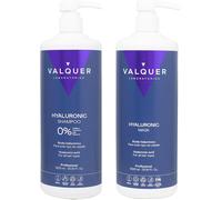 Senior-Valquer. Pack Acide Hyaluronique 1l - Shampoing 1l Et Masque Capillaire 1l À L'acide Hyaluronique - 1000ml * Pièces[L431]