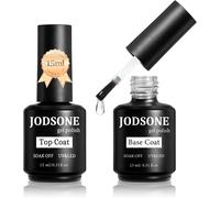 Senior-Vernis Semi Permanent, 2 X15ml Base Et Top Coat Vernis Gel Uv Semi Permanent, No Wipe Top Coat Et Base Coat Pour Studio De Manucure Diy Home[L217]
