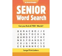 Senior Word Search Puzzle Book - 700 Large Print Words for Adults & Seniors | Easy-to-Read Brain Games to Improve Memory, Relaxation & Focus: Clear, ... Boost Memory & Keep the Mind Active Every Day