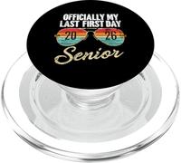 Senior Year 2026 - Lunettes de Soleil rétro « Last First Day » PopSockets PopGrip pour MagSafe