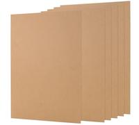 SENJEOK Lot de 6 panneaux MDF A3 420 x 300 x 2 mm pour loisirs créatifs, gravure
